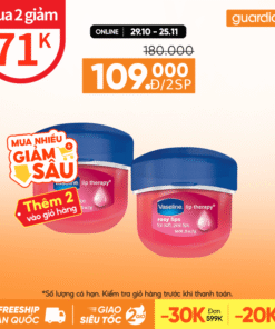 Sáp Dưỡng Môi Vaseline Lips Therapy Rosy Lips Hoa Hồng 7Gr
