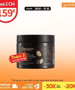 Cà Phê Đắk Lắk Làm Sạch Da Chết Cơ Thể Cocoon Dak Lak Coffee Body Polish 200Ml