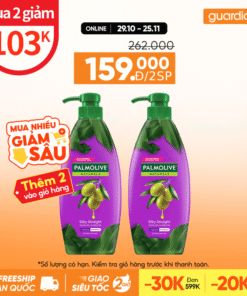 Dầu Gội Kèm Xả Suôn Mượt Óng Ả Palmolive Naturals Silky Straight Olive Oil & Keratin Từ Keratin Và Dầu Oliu 600ml